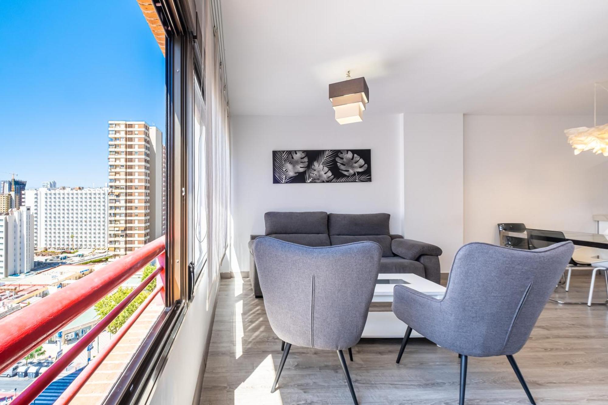 Loix Mar 11-E Apartment Levante Beach Benidorm Eksteriør billede