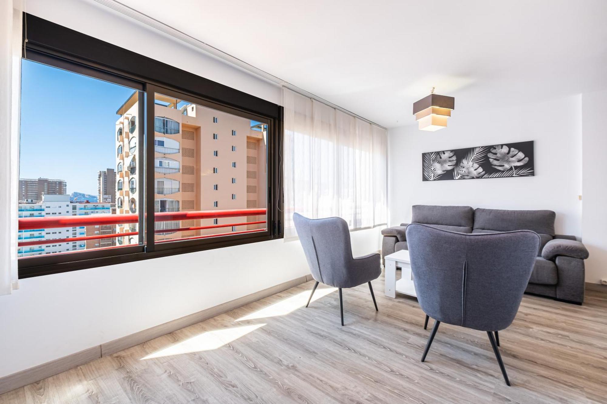 Loix Mar 11-E Apartment Levante Beach Benidorm Eksteriør billede